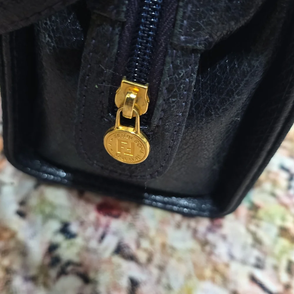 Fendi Midnight Blue Satchel